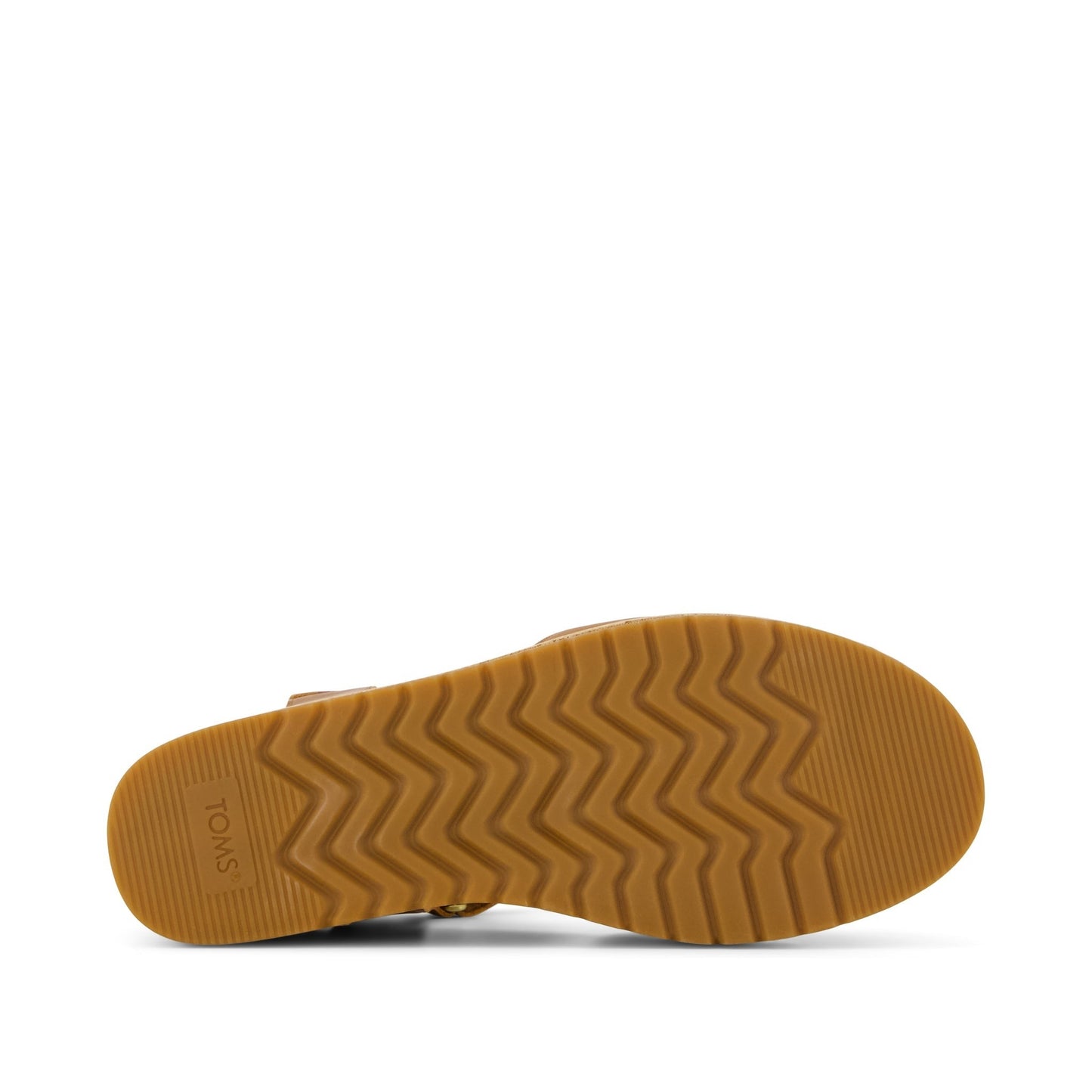 Womens Alana Wedge Sandal Brown Leather