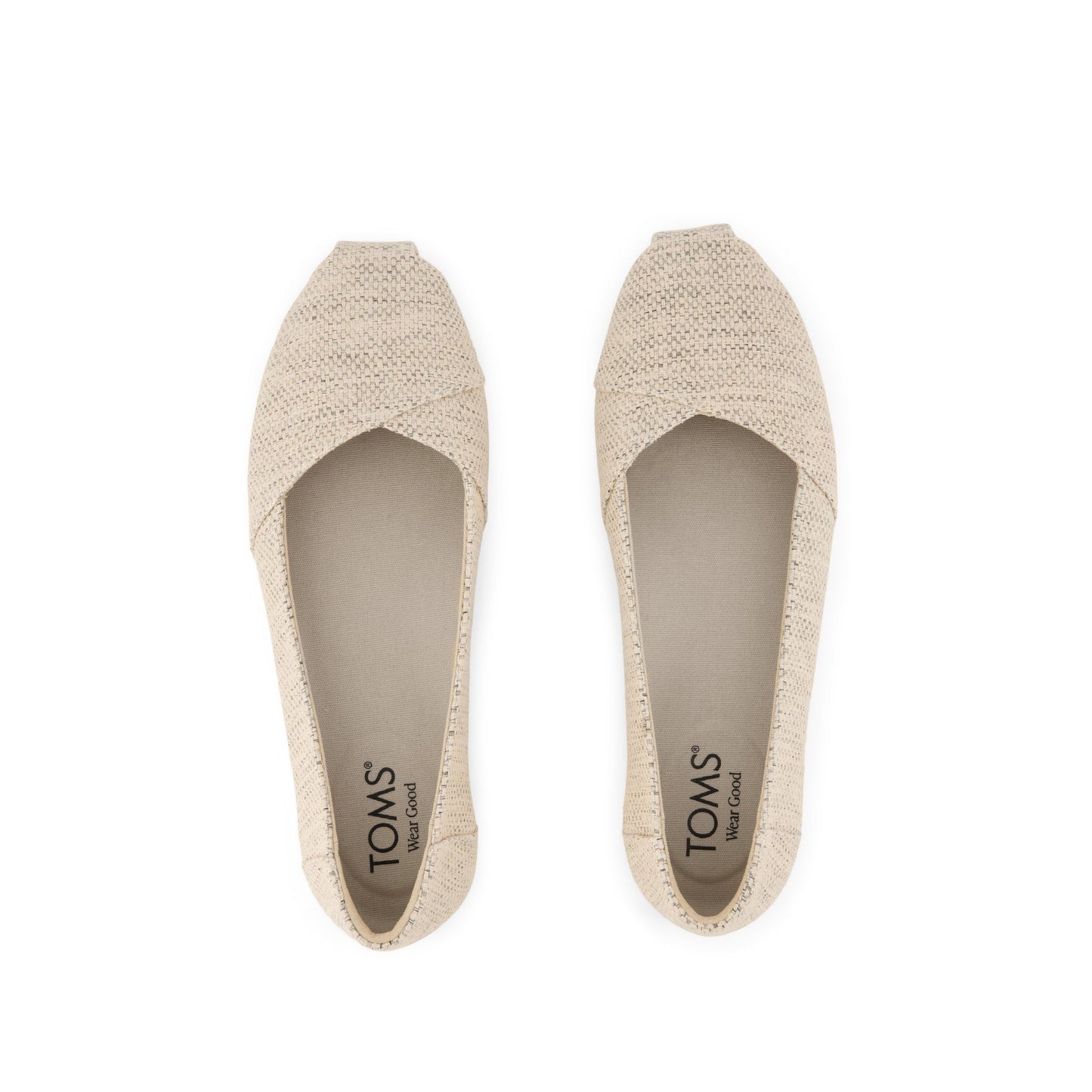 Womens Alpargata Ballet Flat Natural Melange