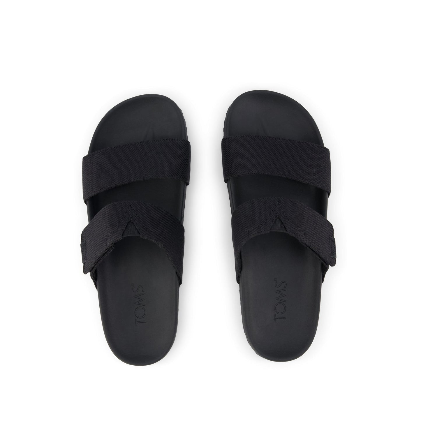 Mens Nico Sandal Black Canvas