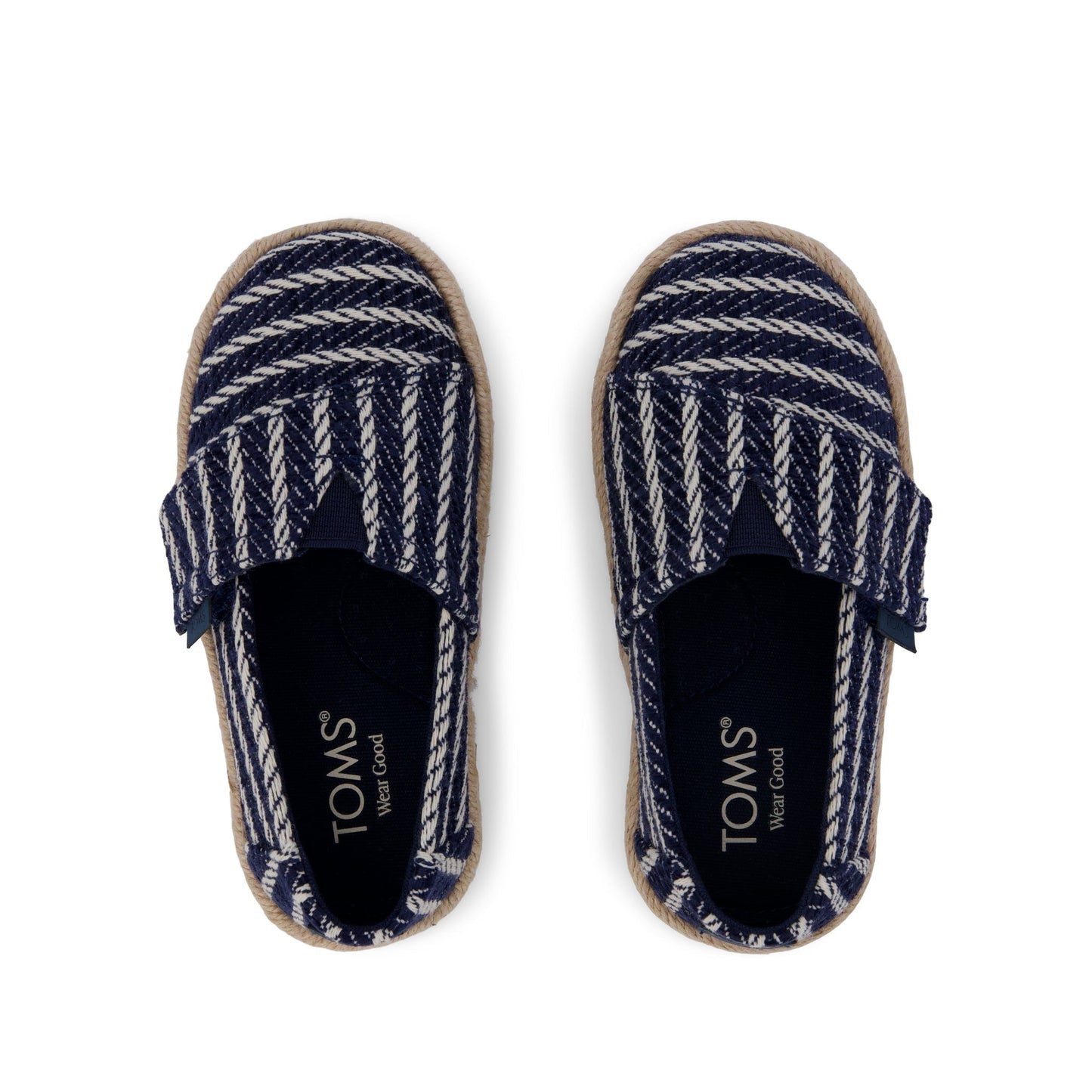 Alpargata Rope 2.0 Toddler Espadrille Navy Stripes