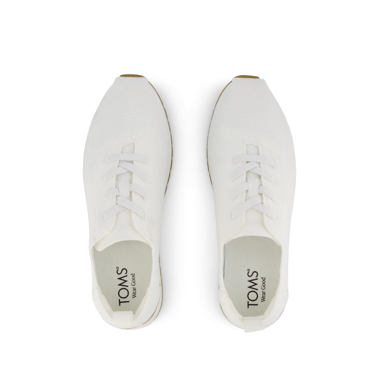 Mens Resident Plus Lace-Up White Knit