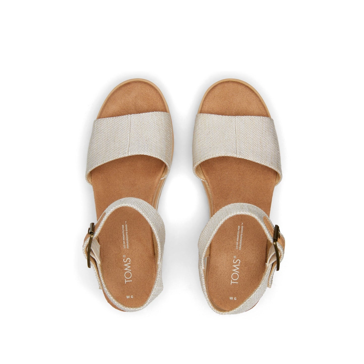 Diana Natural Wedge Sandal