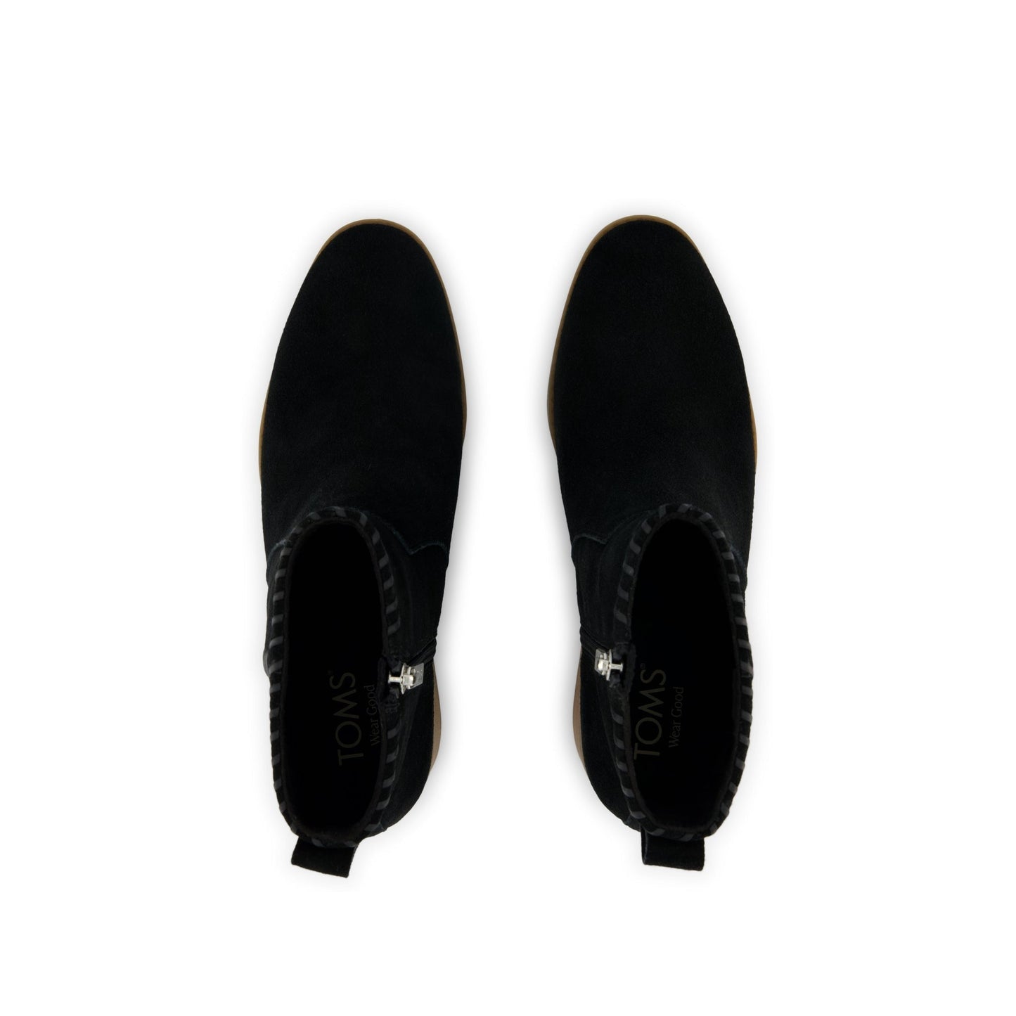 Womens Delilah Heeled Boot Water Repellent Black Suede