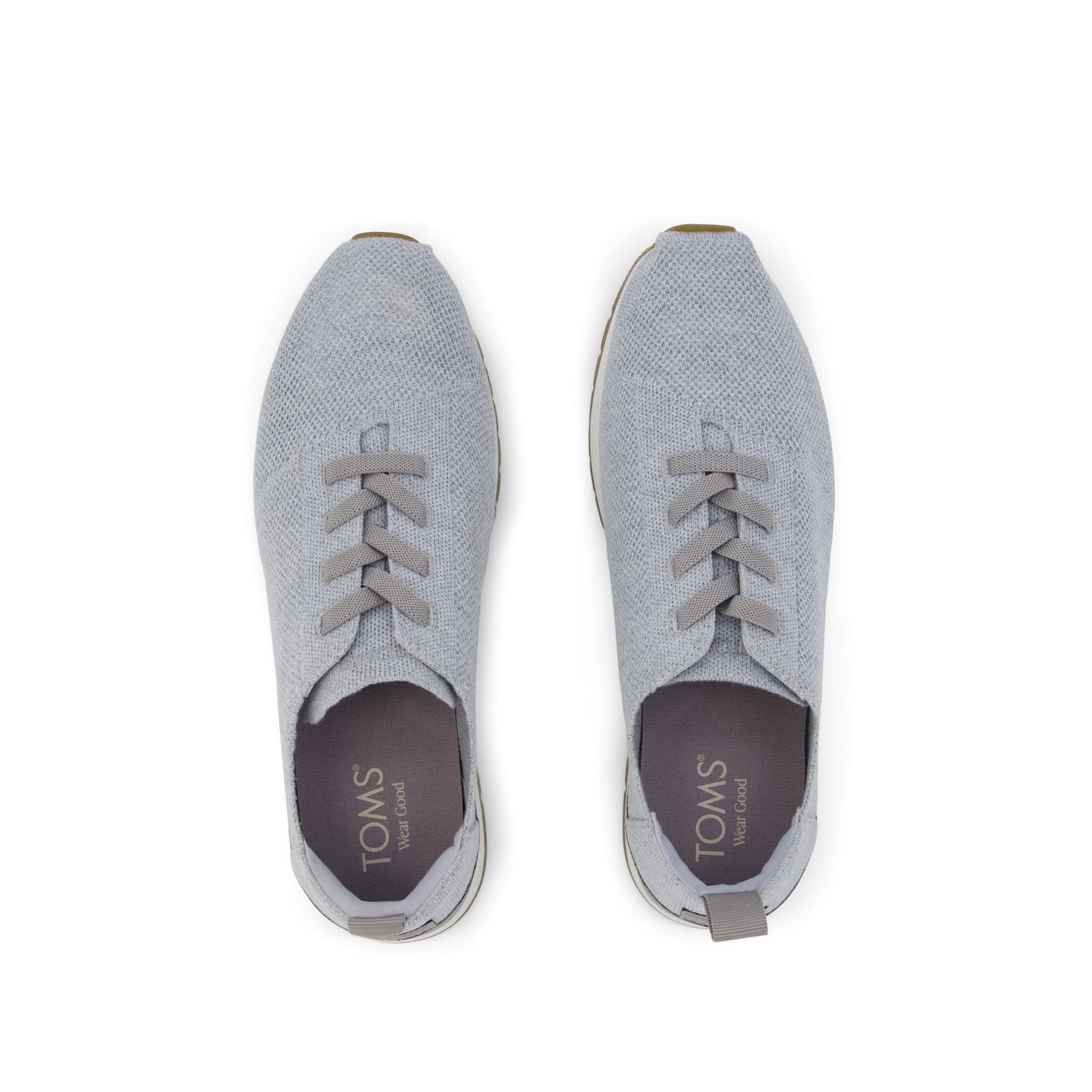 Mens Resident Plus Lace-Up Grey Knit