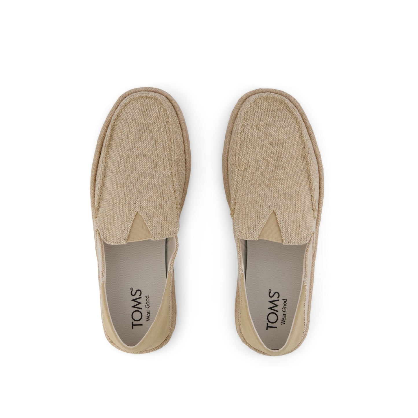 Mens Alonso Rope Loafer Natural Heritage Canvas