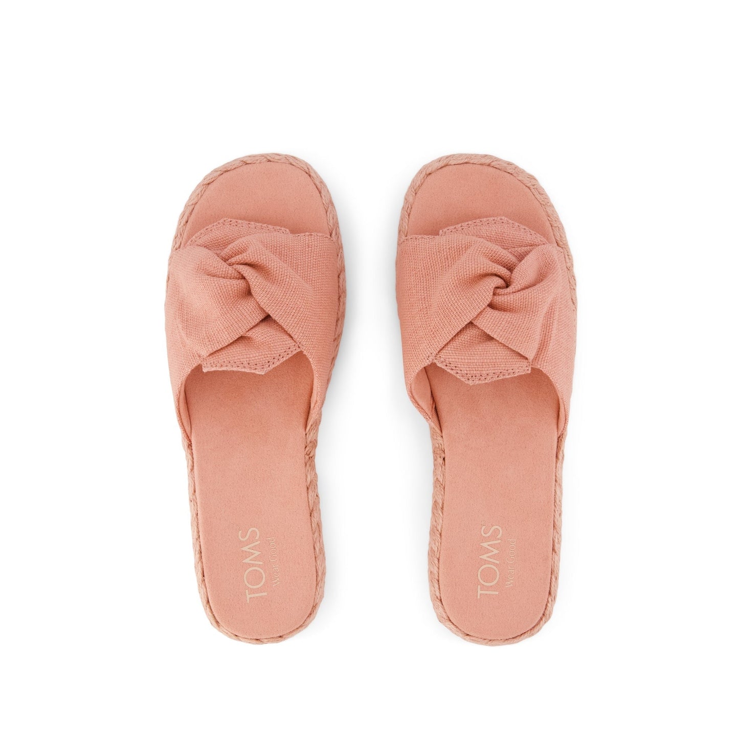 Womens Abby Slide Flatform Espadrille Sandal Bloom Heritage Canvas