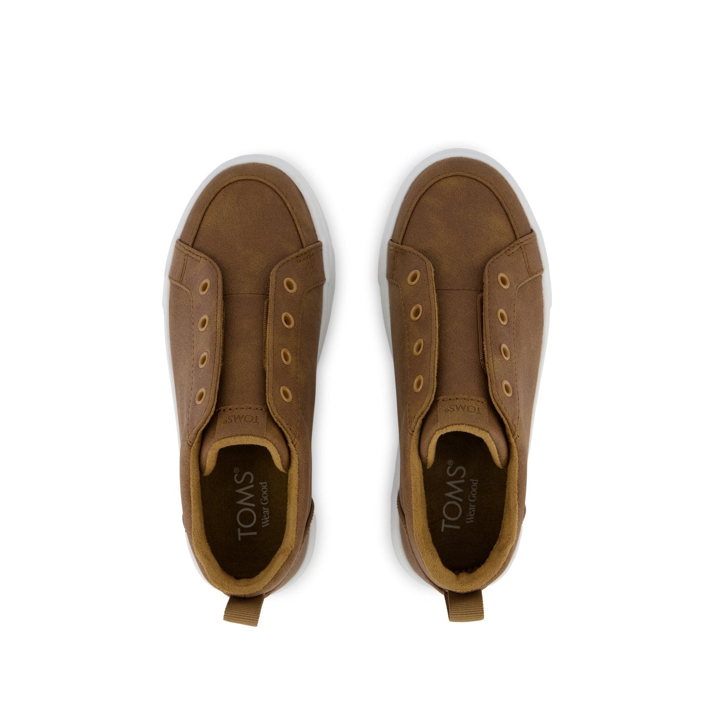 Kids Shoe Cruz Mid Kids Slip On Shoe Toffee Microsuede