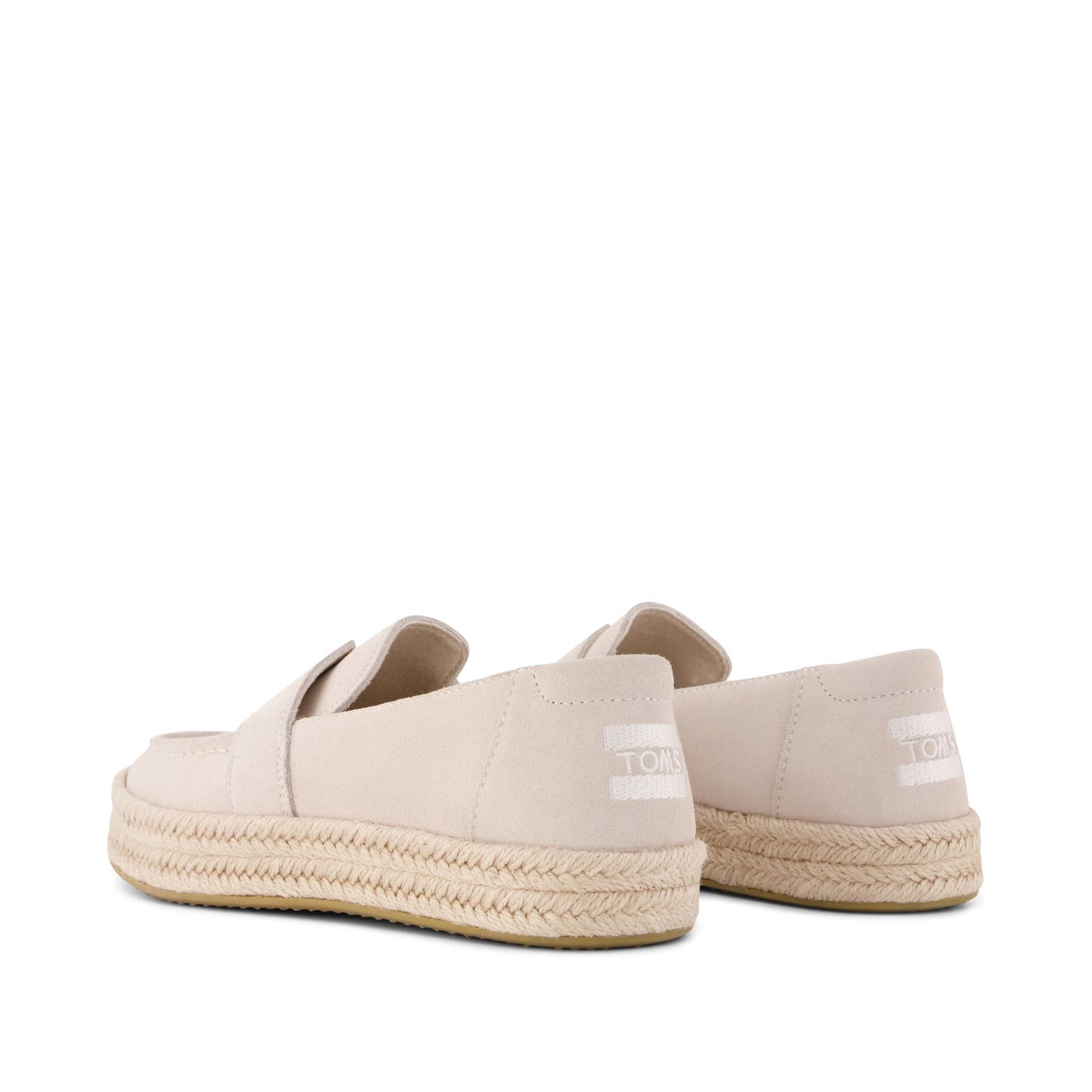 Womens Blakely Loafer Espadrille Taupe Suede