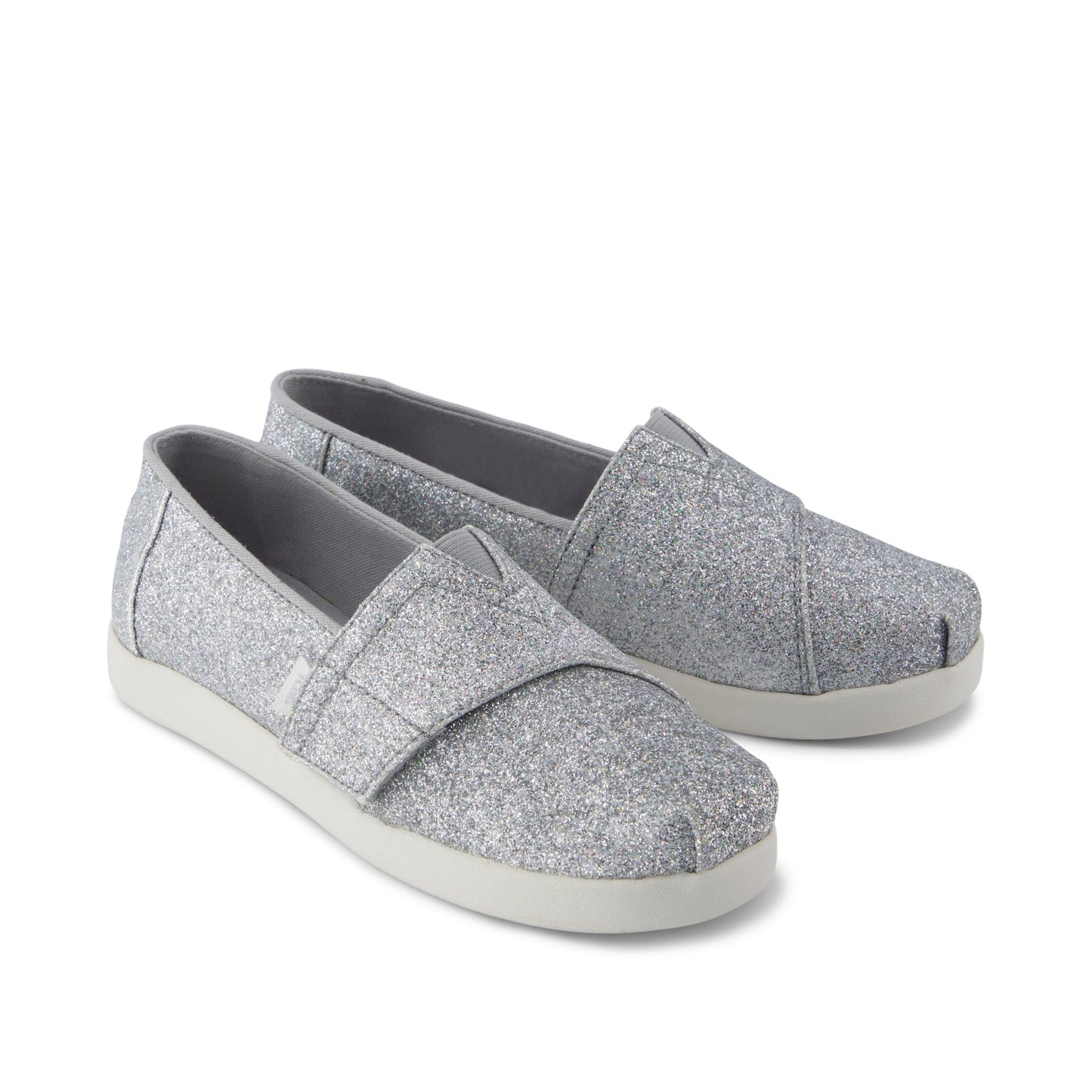 Alpargata Classic Kids Shoe Silver Iridescent Glimmer