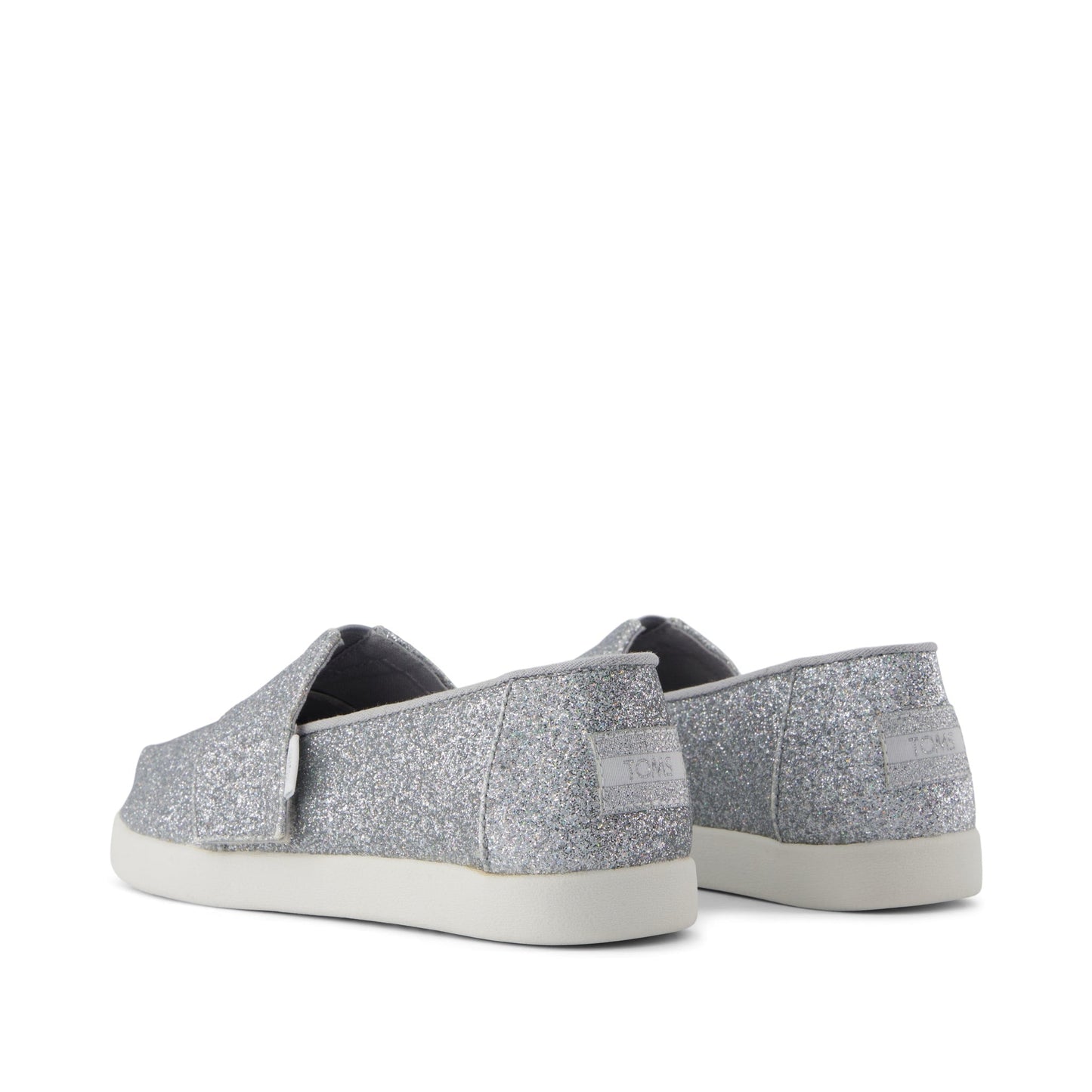 Alpargata Classic Kids Shoe Silver Iridescent Glimmer