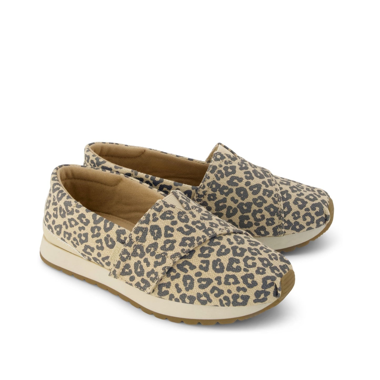 Resident Plus Kids Sneaker Natural Leopard Print