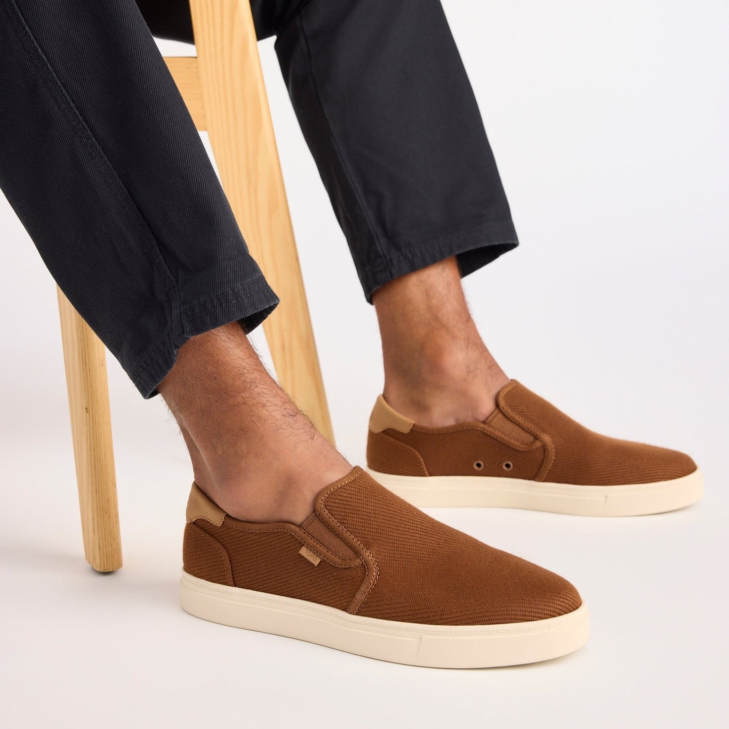 Mens Baja 2.0 Slip On Sneaker Walnut Twill Canvas