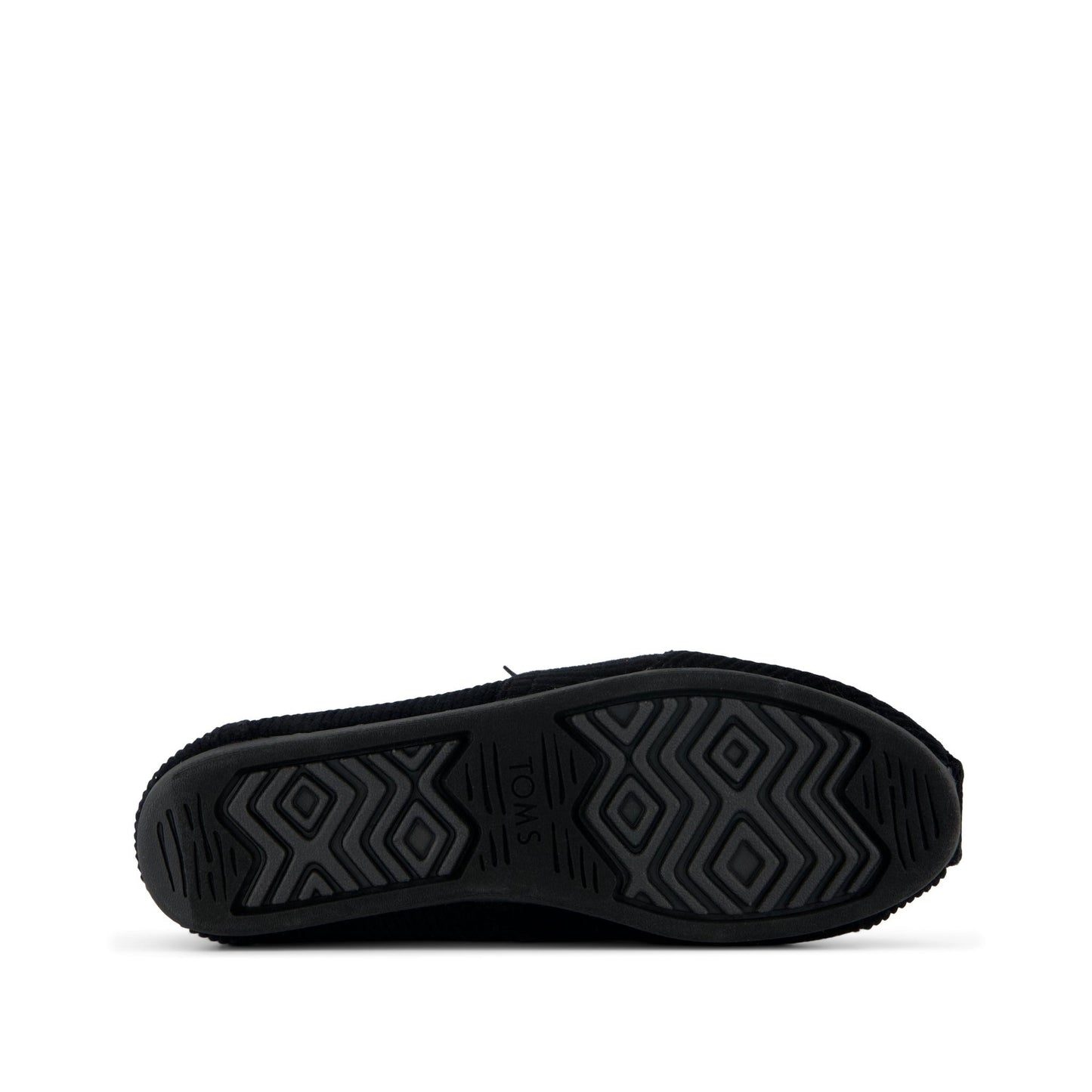 Womens Alpargata Classic Black Velvet Faux Fur