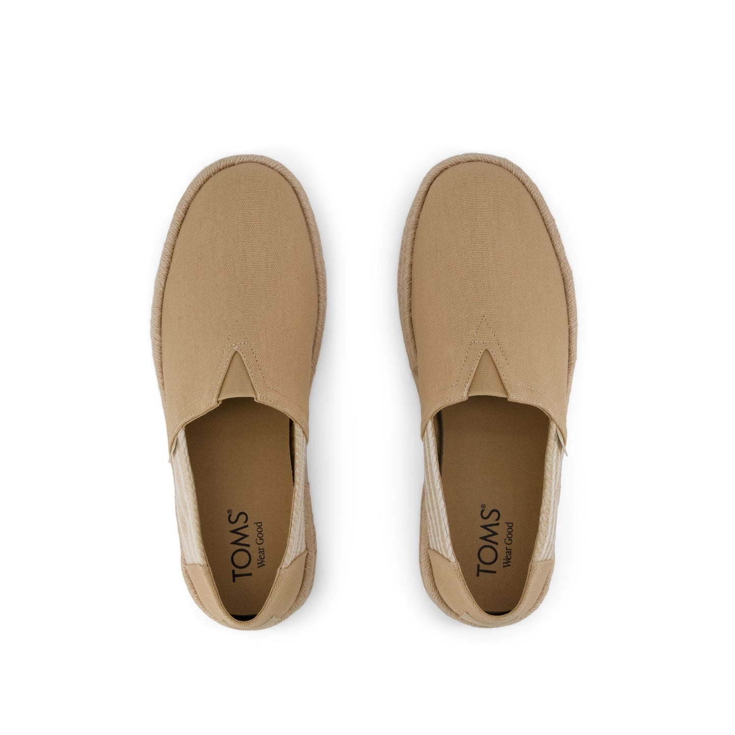 Mens Alpargata Rope 2.0 Espadrille Natural Stripes