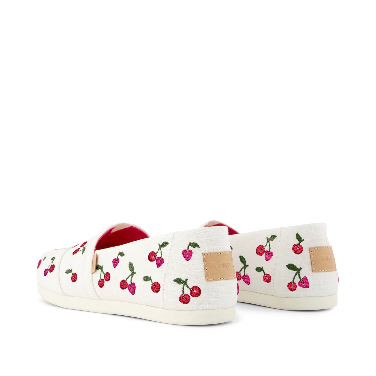 Womens Alpargata Classic Cherry Embroidery
