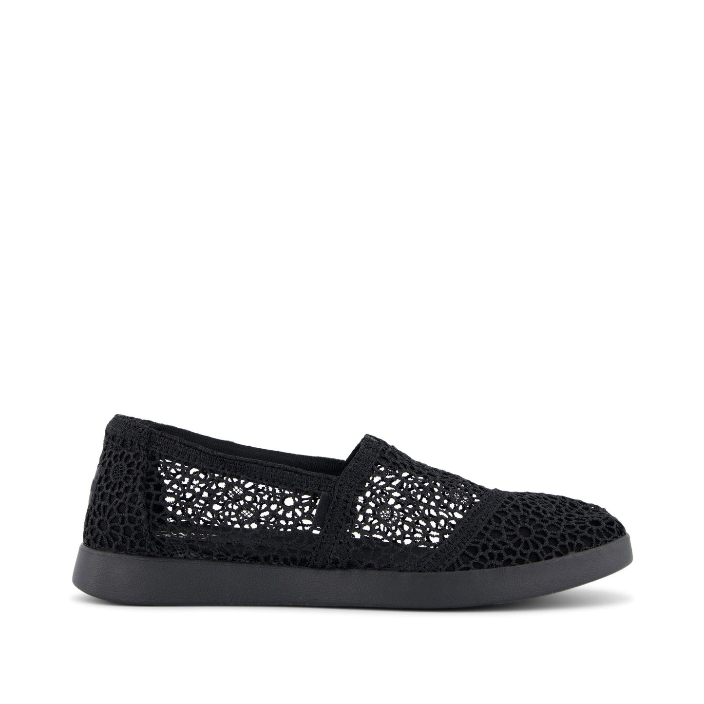 Alpargata Plus Black Moroccan Crochet