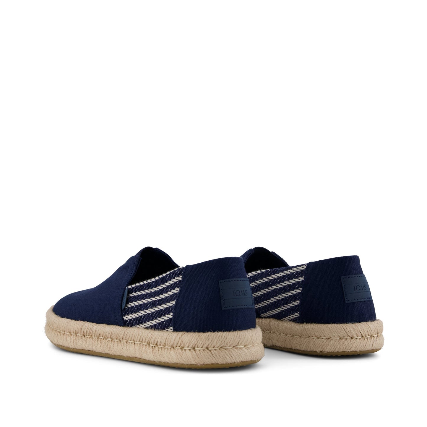 Mens Alpargata Rope 2.0 Espadrille Navy Stripes