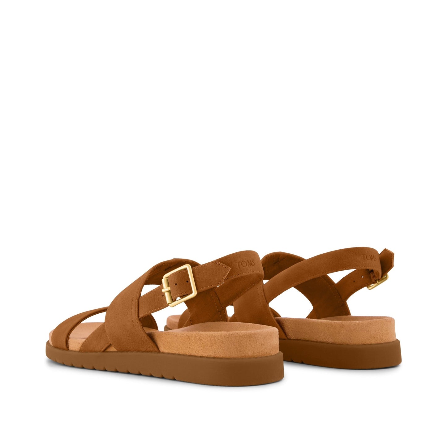 Womens Marin Strap Sandal Brown Sugar Nubuck