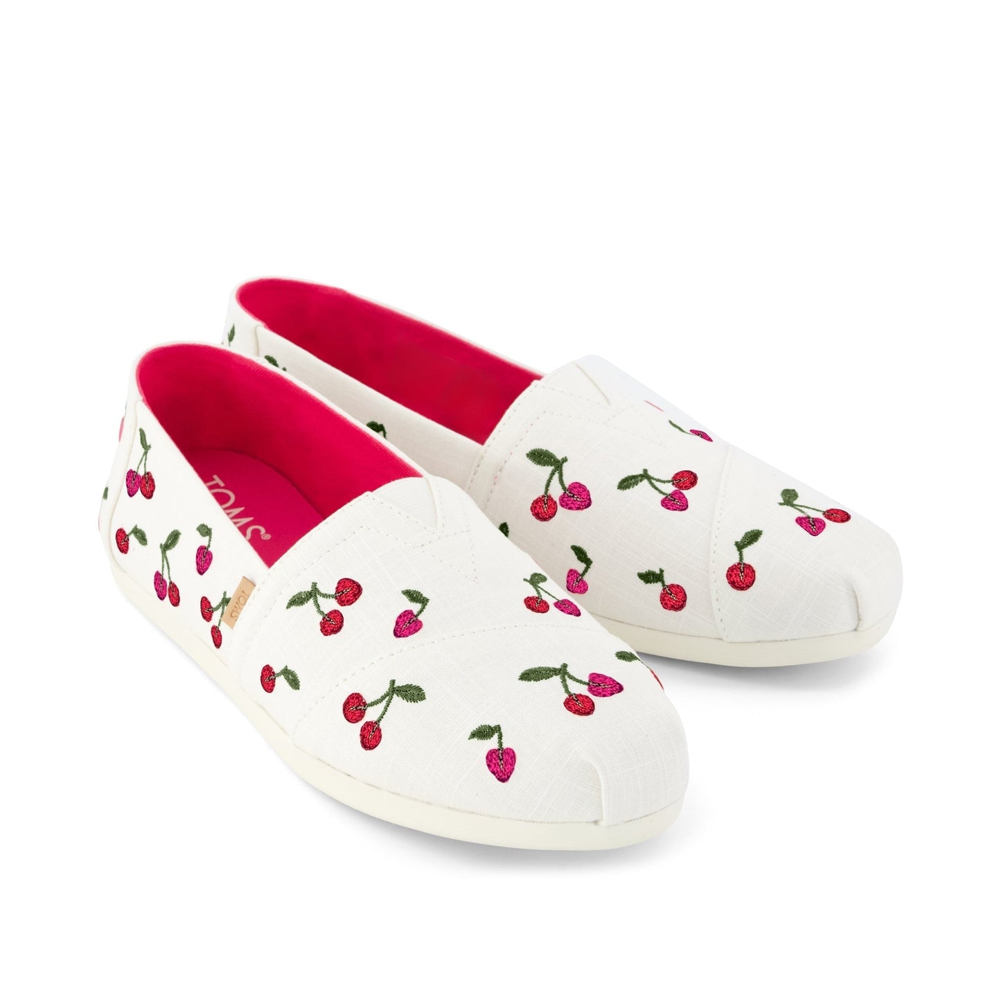 Womens Alpargata Classic Cherry Embroidery