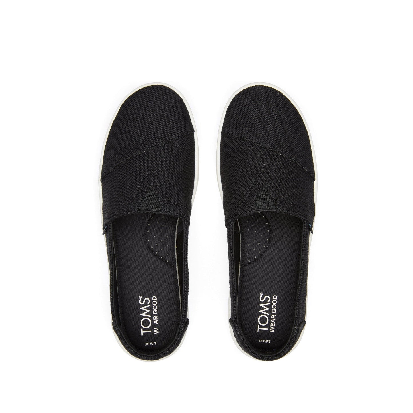 Verona Black Slip On Sneaker