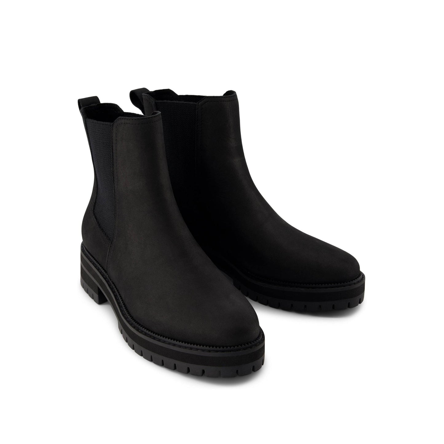 Bennet All Black Water Resistant Leather Boot