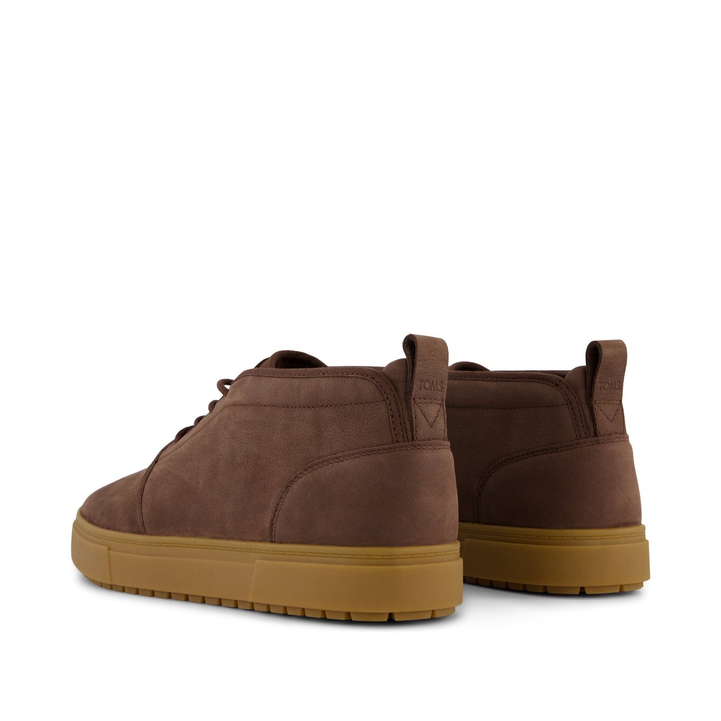 Mens Carlo Mid Terrain 2.0 Sneaker Water Resistant Oak Brown Leather