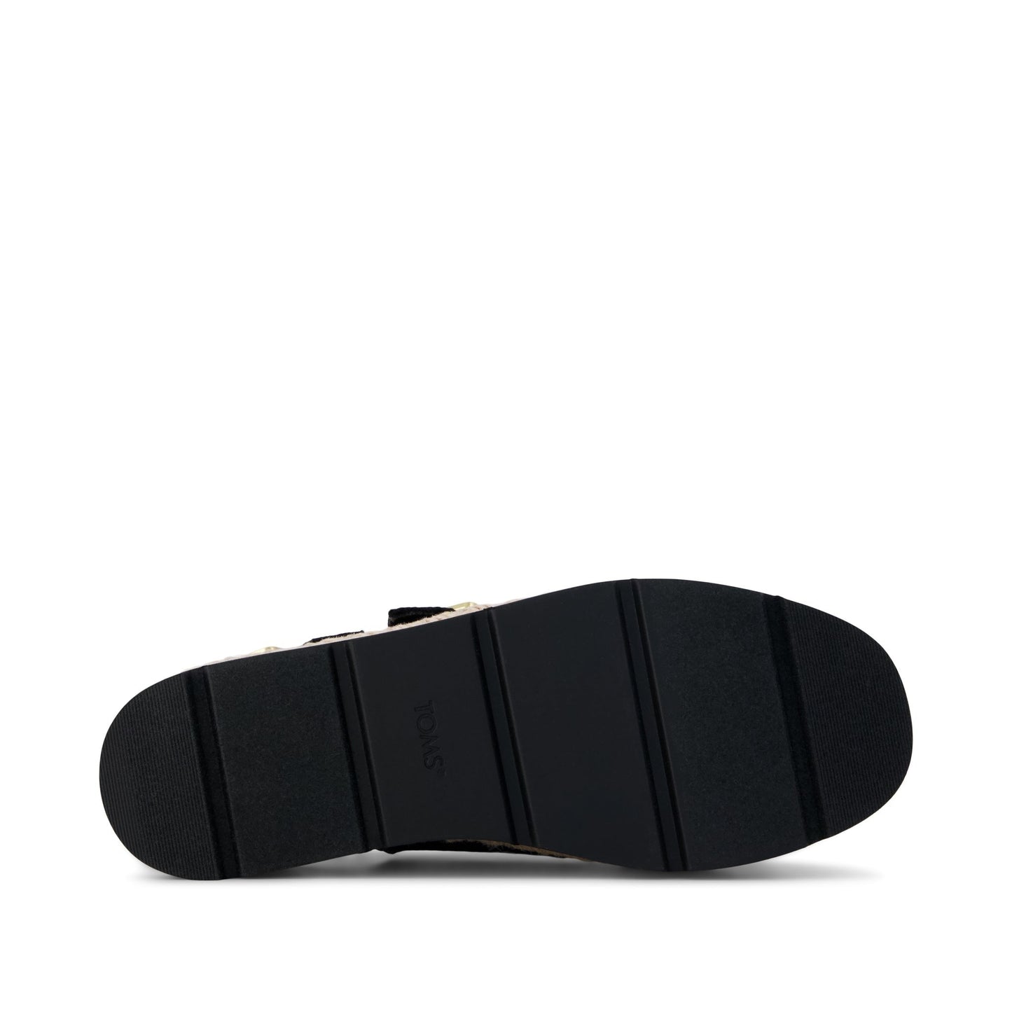 Womens Giana Flatform Sandal Black Woven