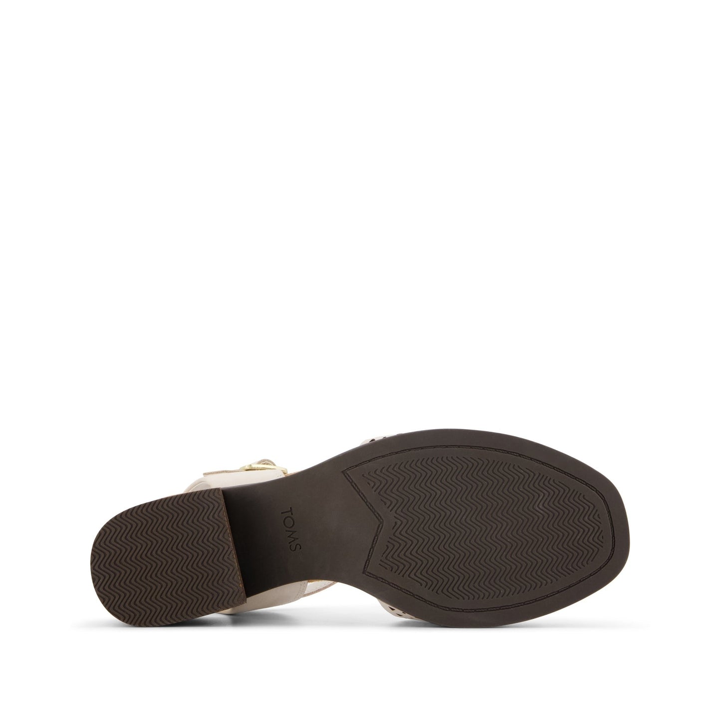 Womens Eloise Sandal Light Sand Perforated Leather