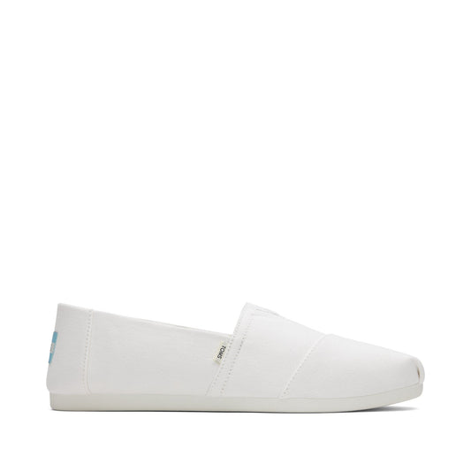 Alpargata White Recycled Cotton Canvas