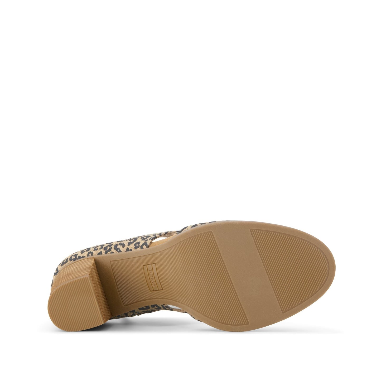 Womens Milan Nova Heel Leopard Print