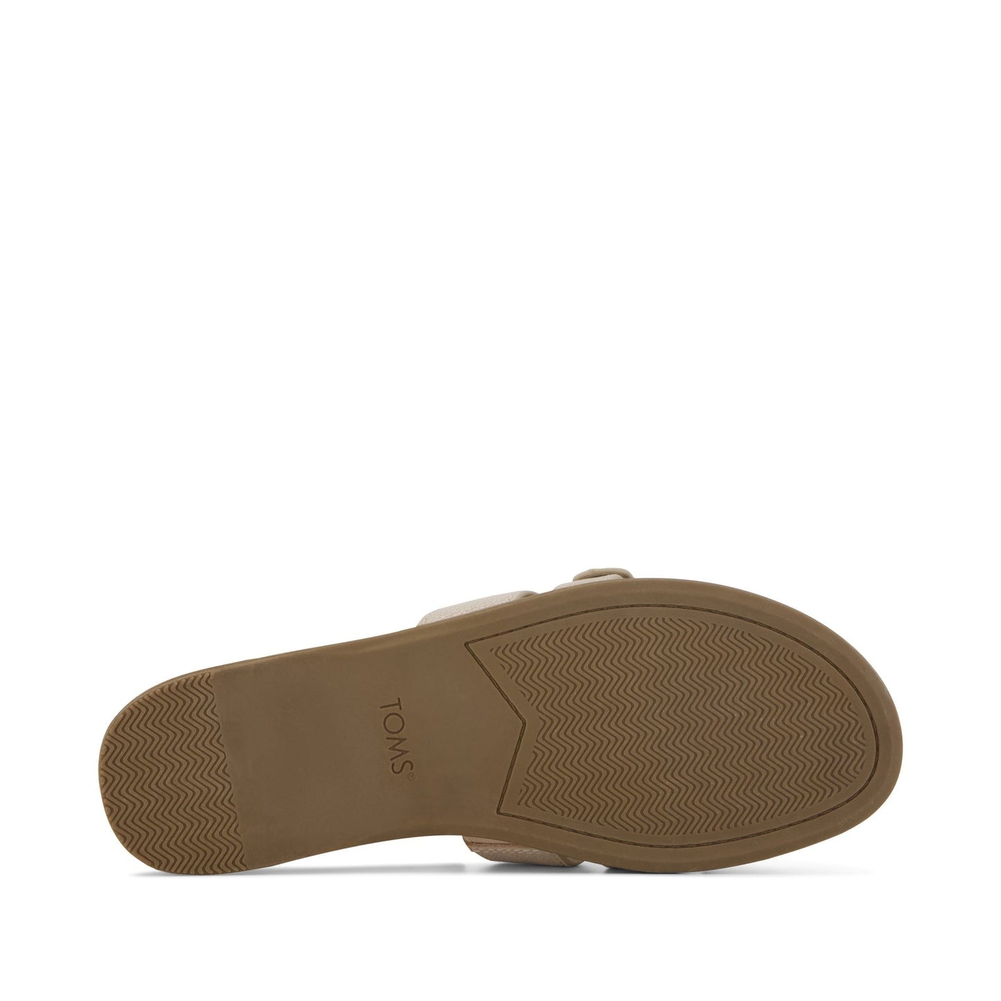 Womens Sol Slide Sandal Champagne Shimmer Suede