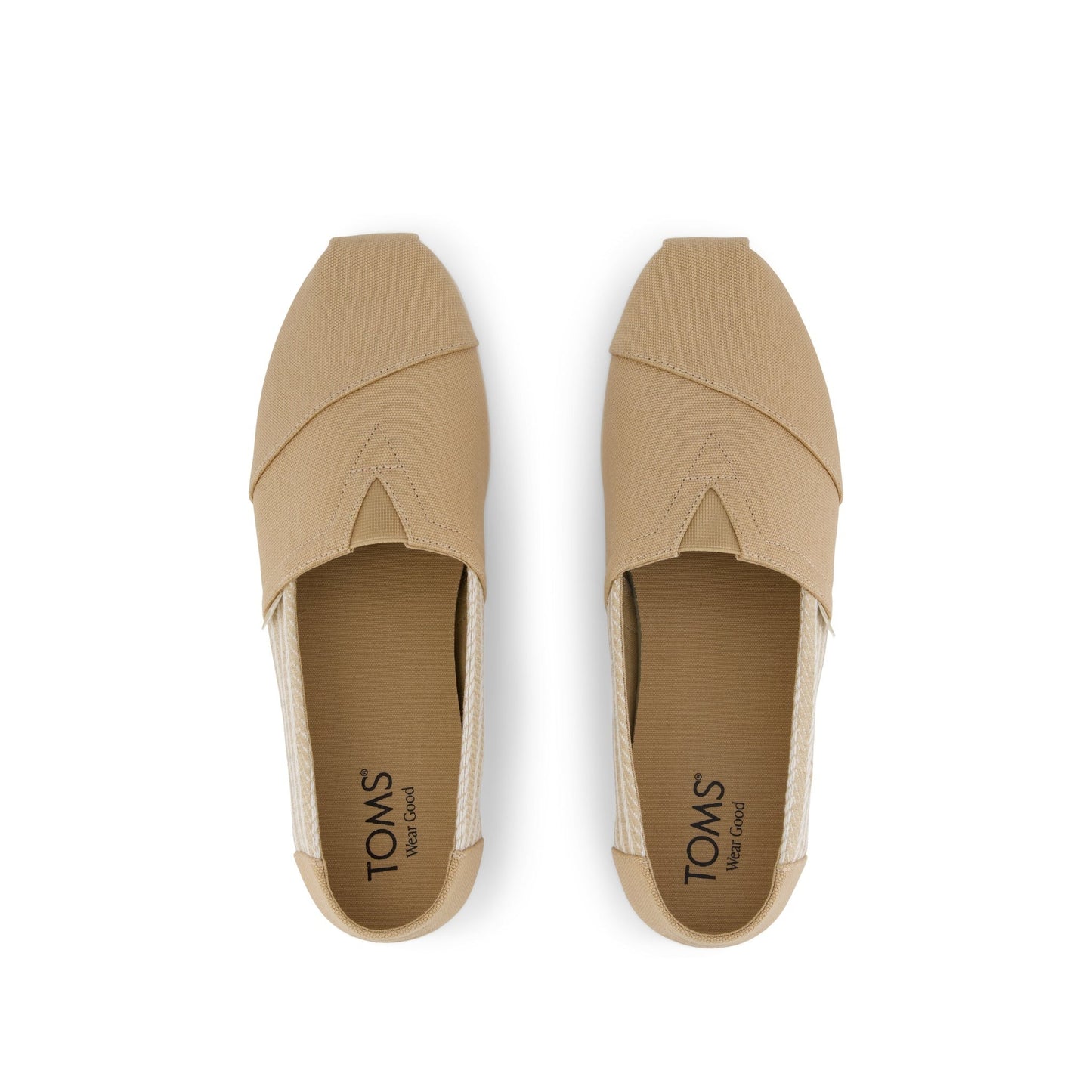 Mens Alpargata Classic Natural Stripes