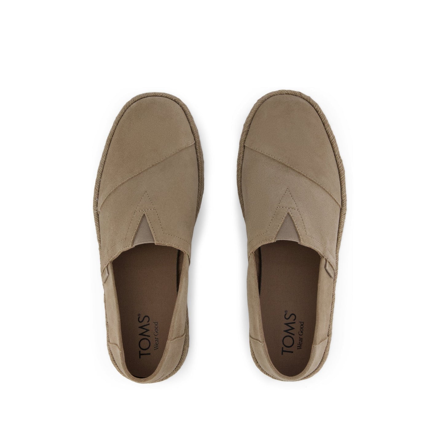 Mens Alpargata Rope 2.0 Espadrille Dune Suede