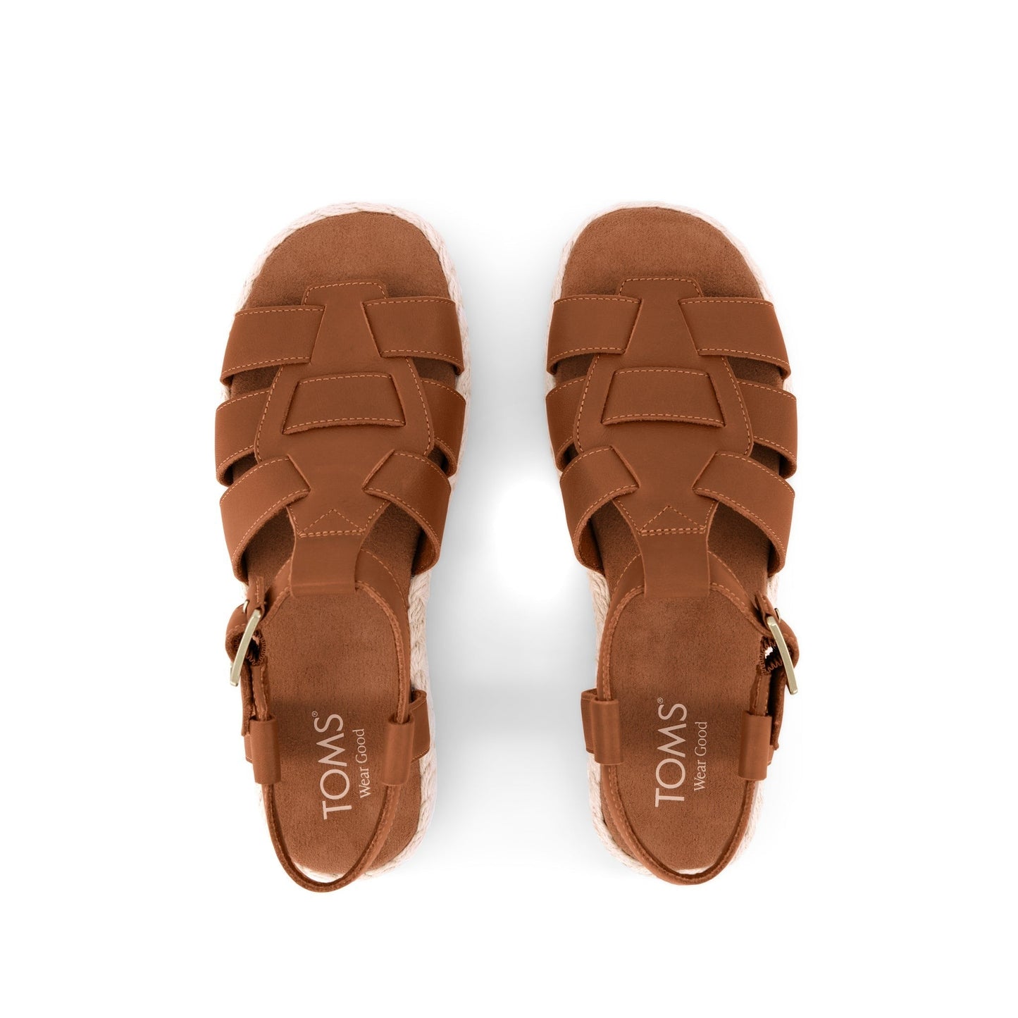 Womens Jac Fisherman Sandal Brown Sugar Leather
