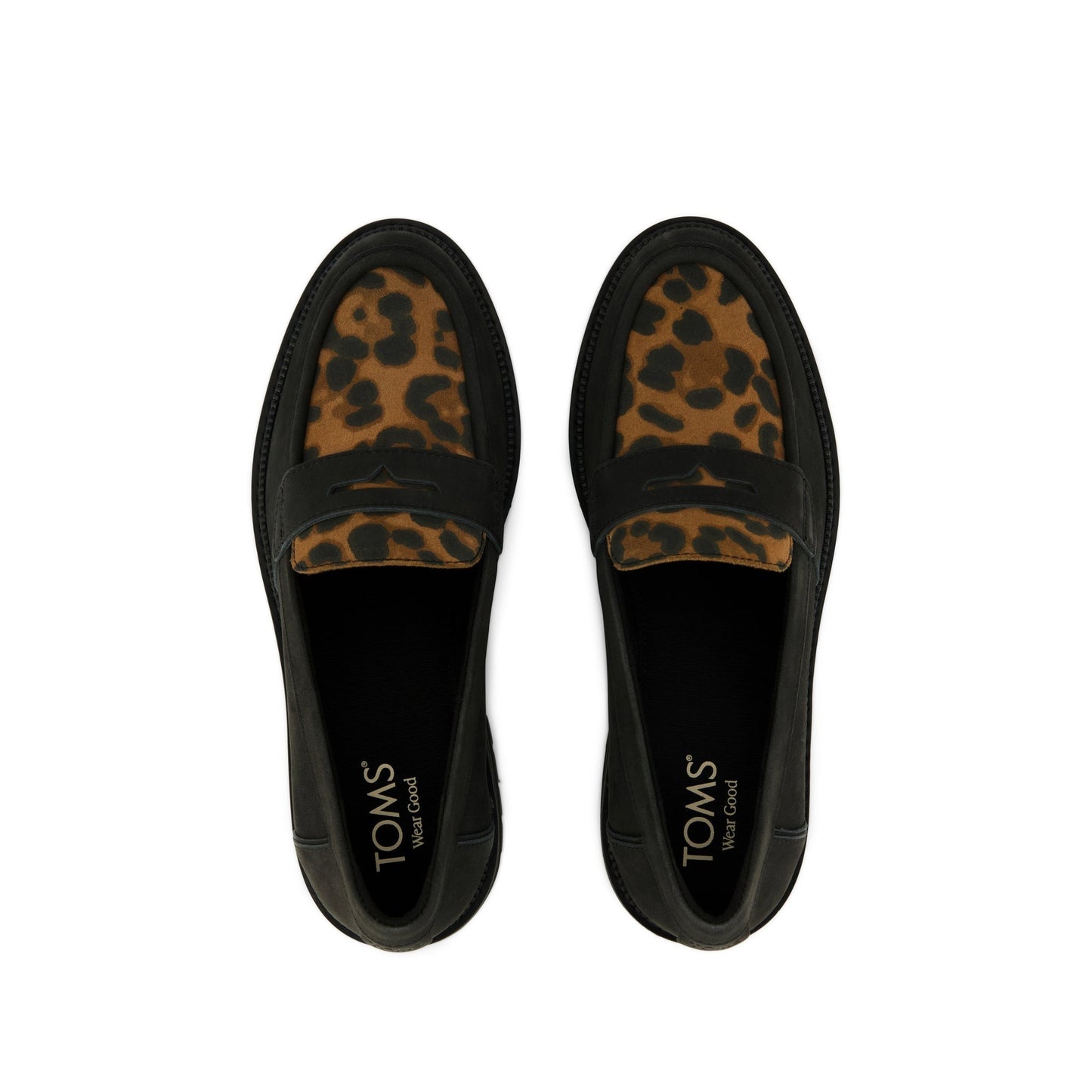 Womens Cara Loafer Brown Sugar Leopard Suede