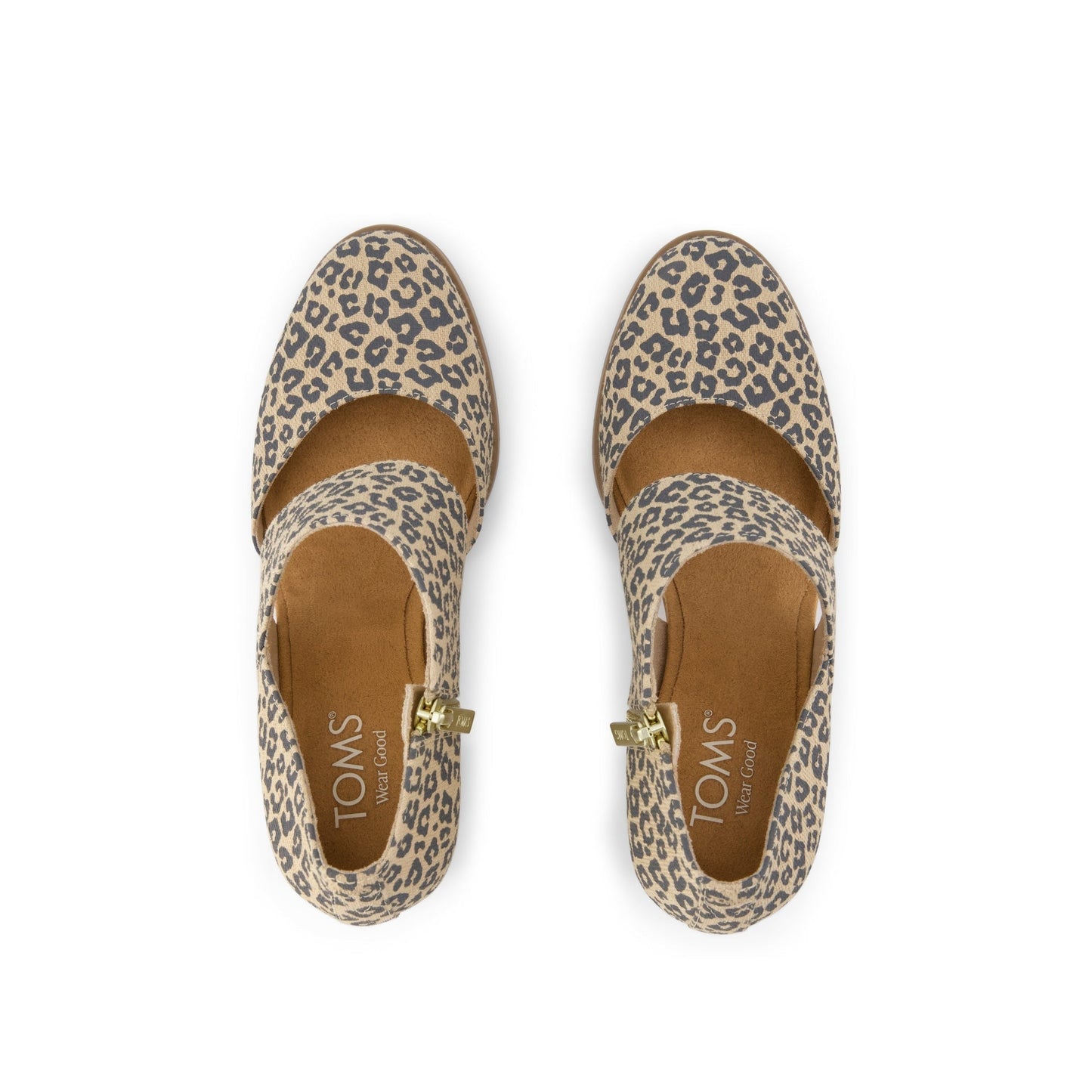 Womens Milan Nova Heel Leopard Print