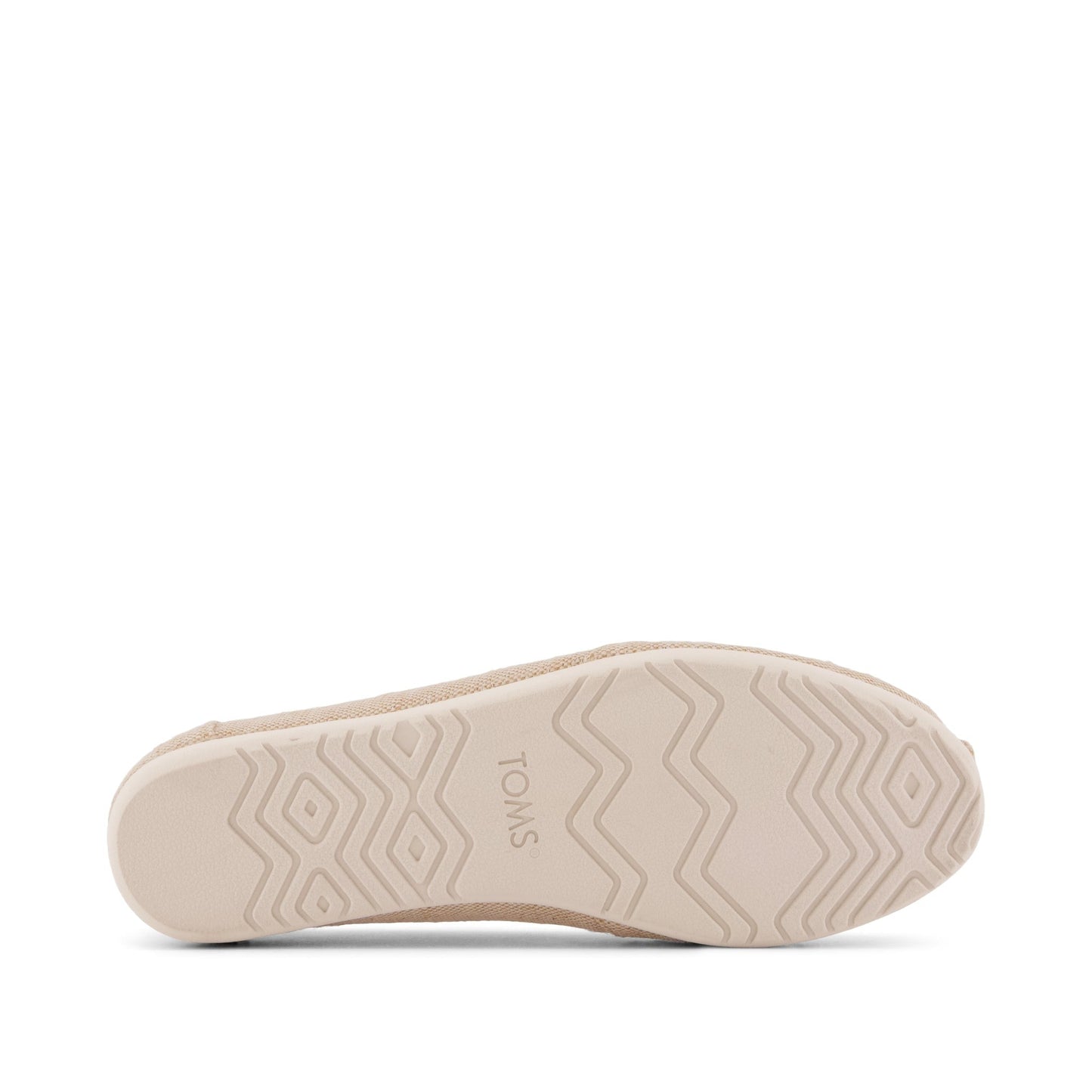 Womens Alpargata Ballet Flat Champagne Sparkle Woven
