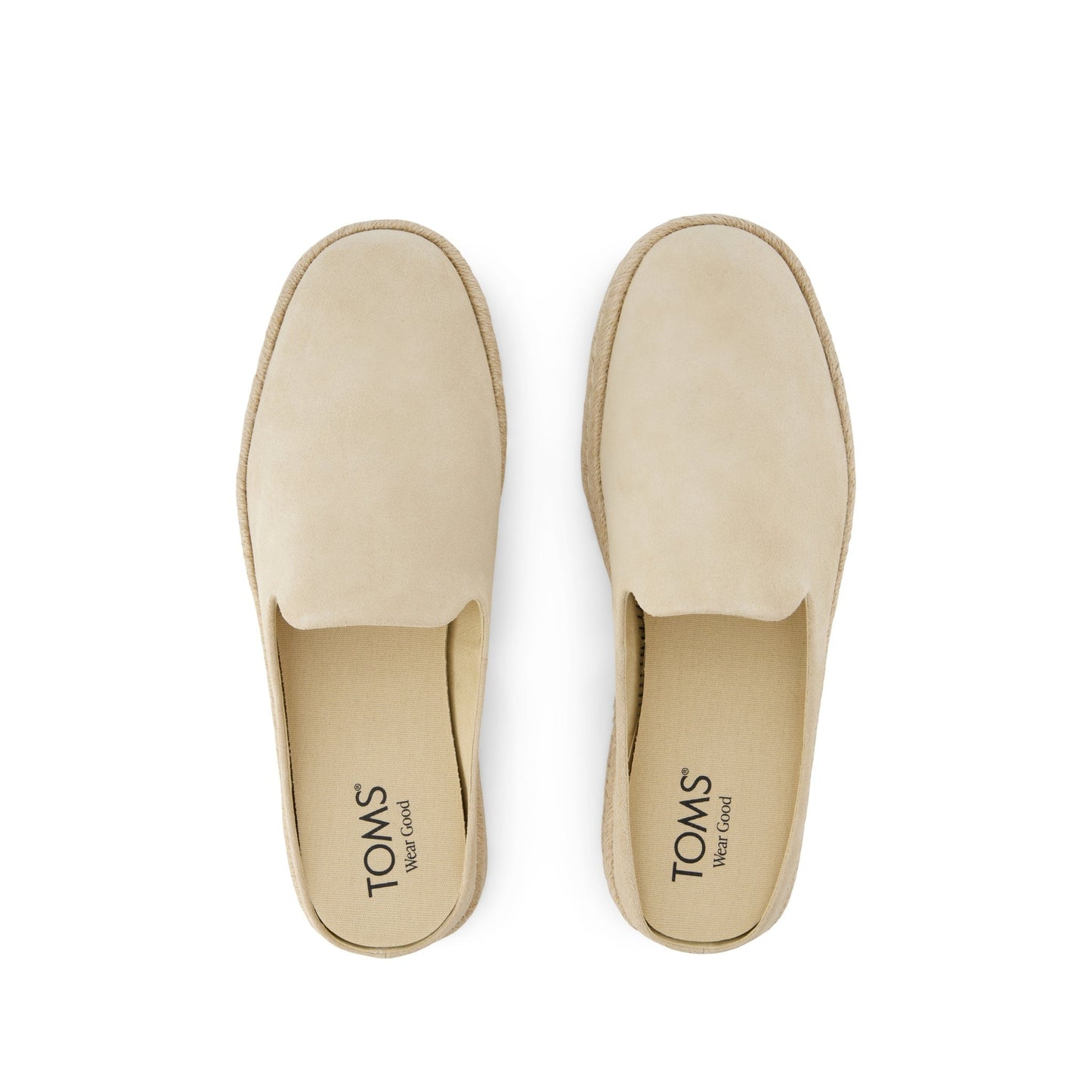 Santiago Mule Almond Suede