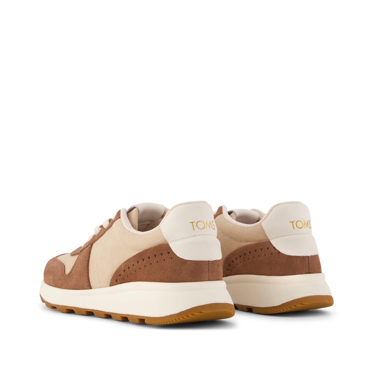 Womens TRVL LITE Retro Runner Sneaker Water Repellent Brown Sugar