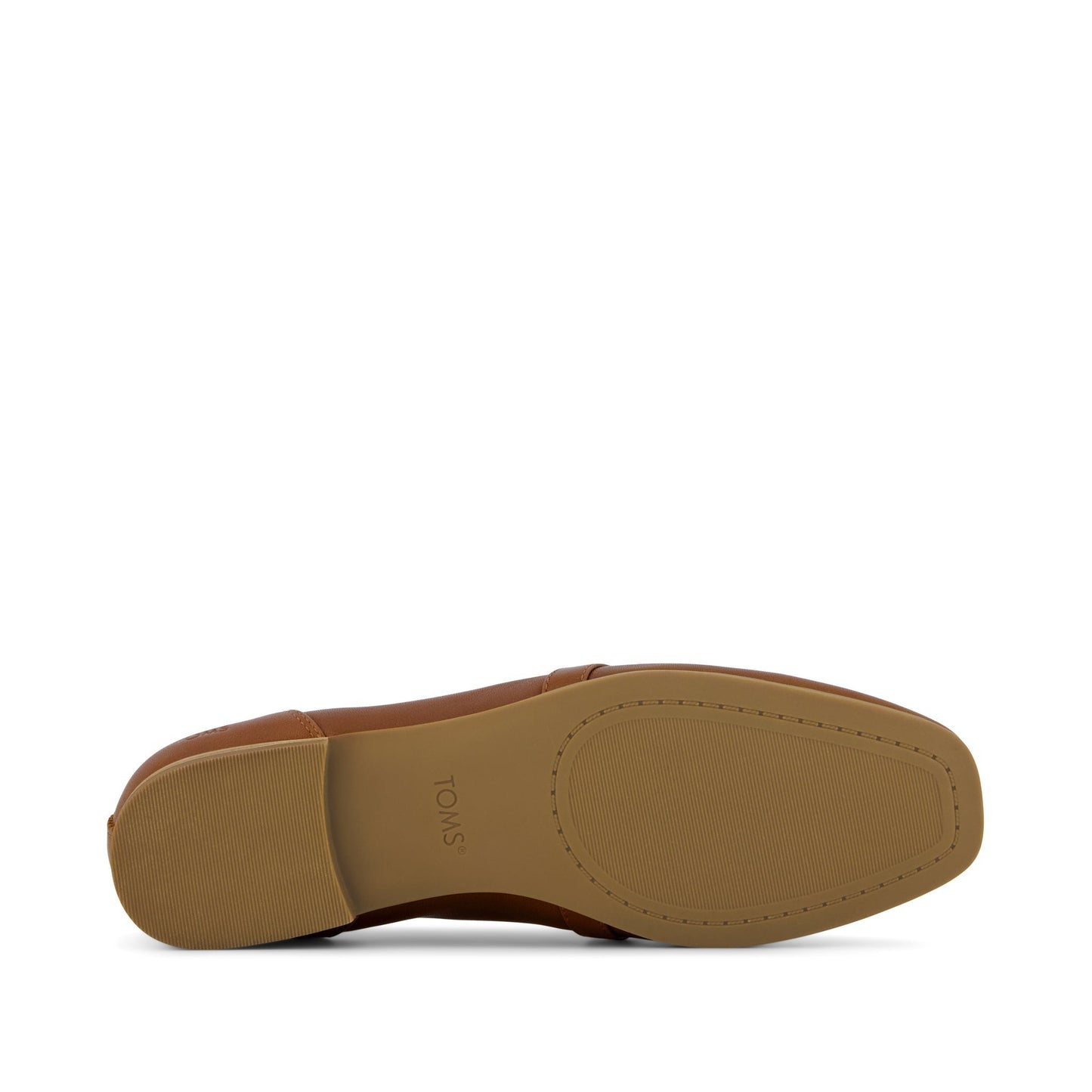 Womens Lynette Loafer Amber Brown Leather with Chain