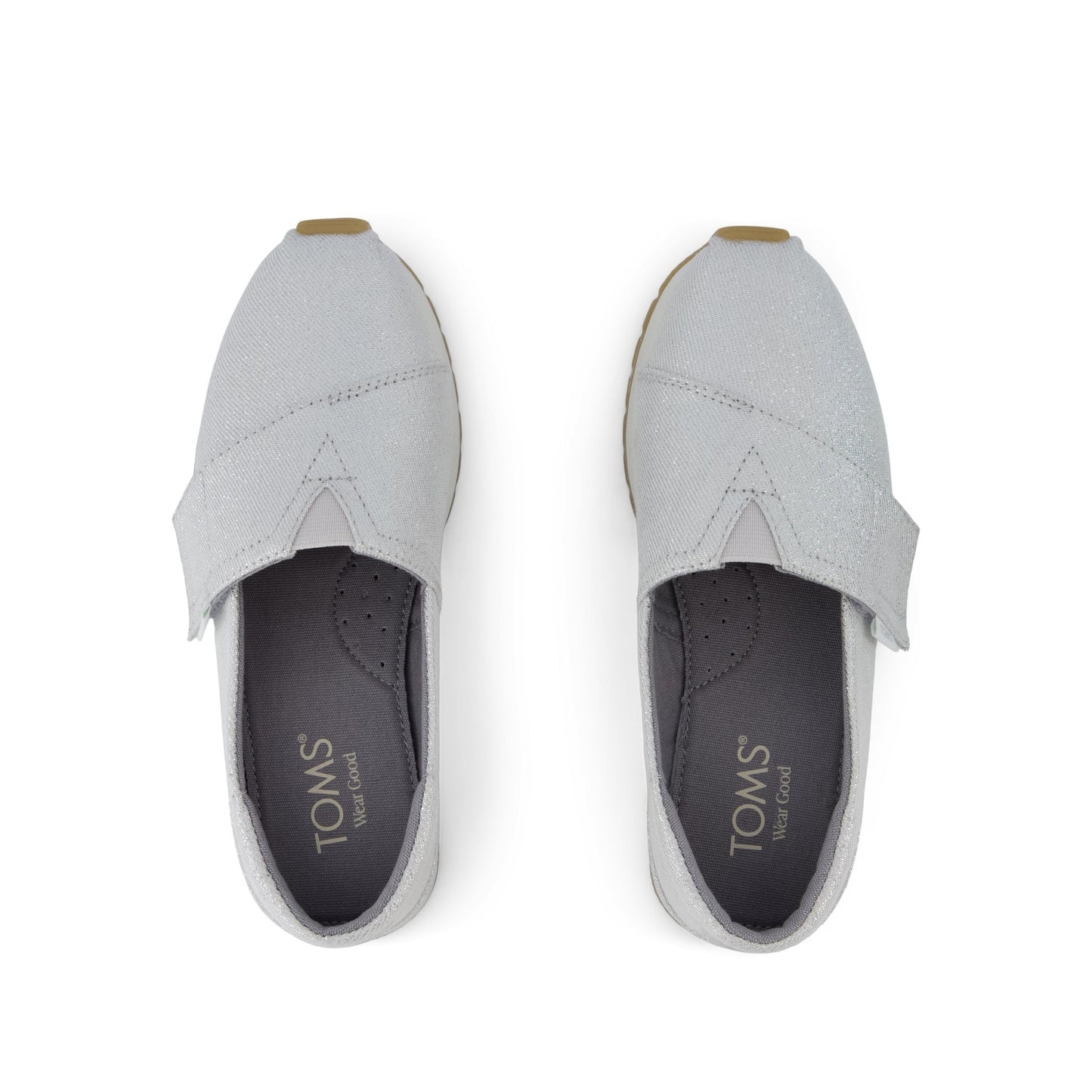 Resident Plus Kids Sneaker Silver Metallic Twill