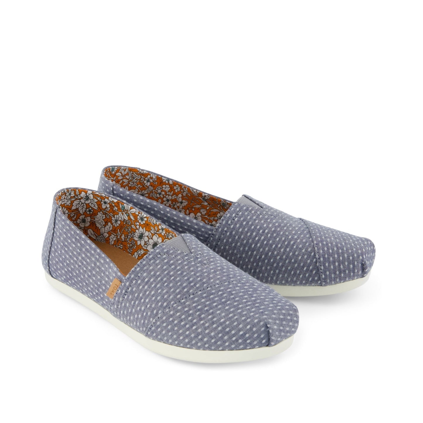 Womens Alpargata Classic Niagara Mist Chambray Dot