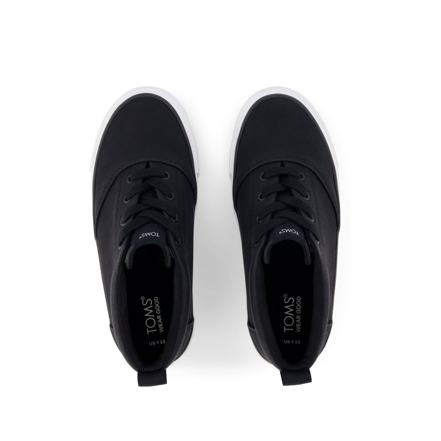 Youth Fenix Mid Black Suede Kids Sneaker