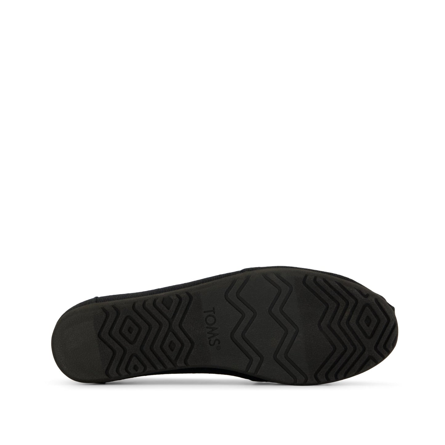 Womens Alpargata Ballet Flat All Black Heritage Canvas