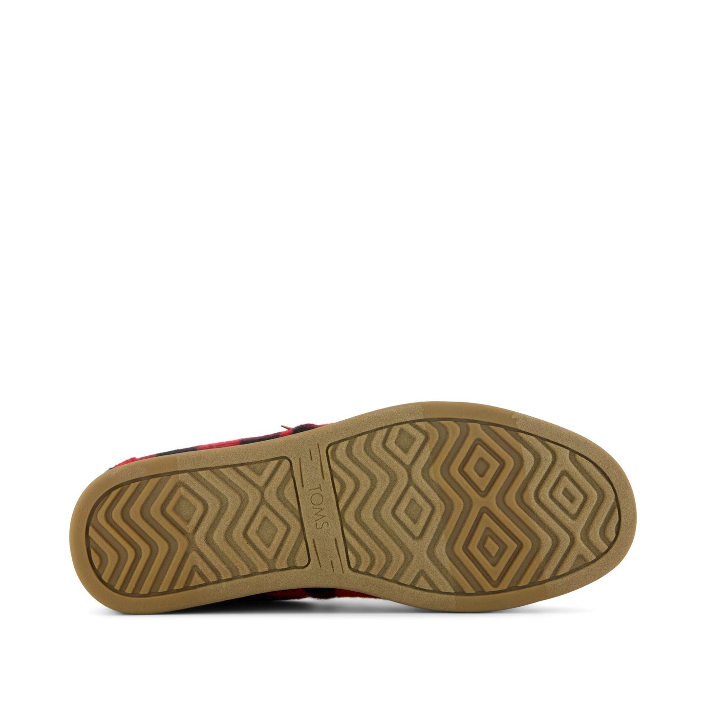 Mens Alp FWD Buffalo Plaid Red Faux Shearling