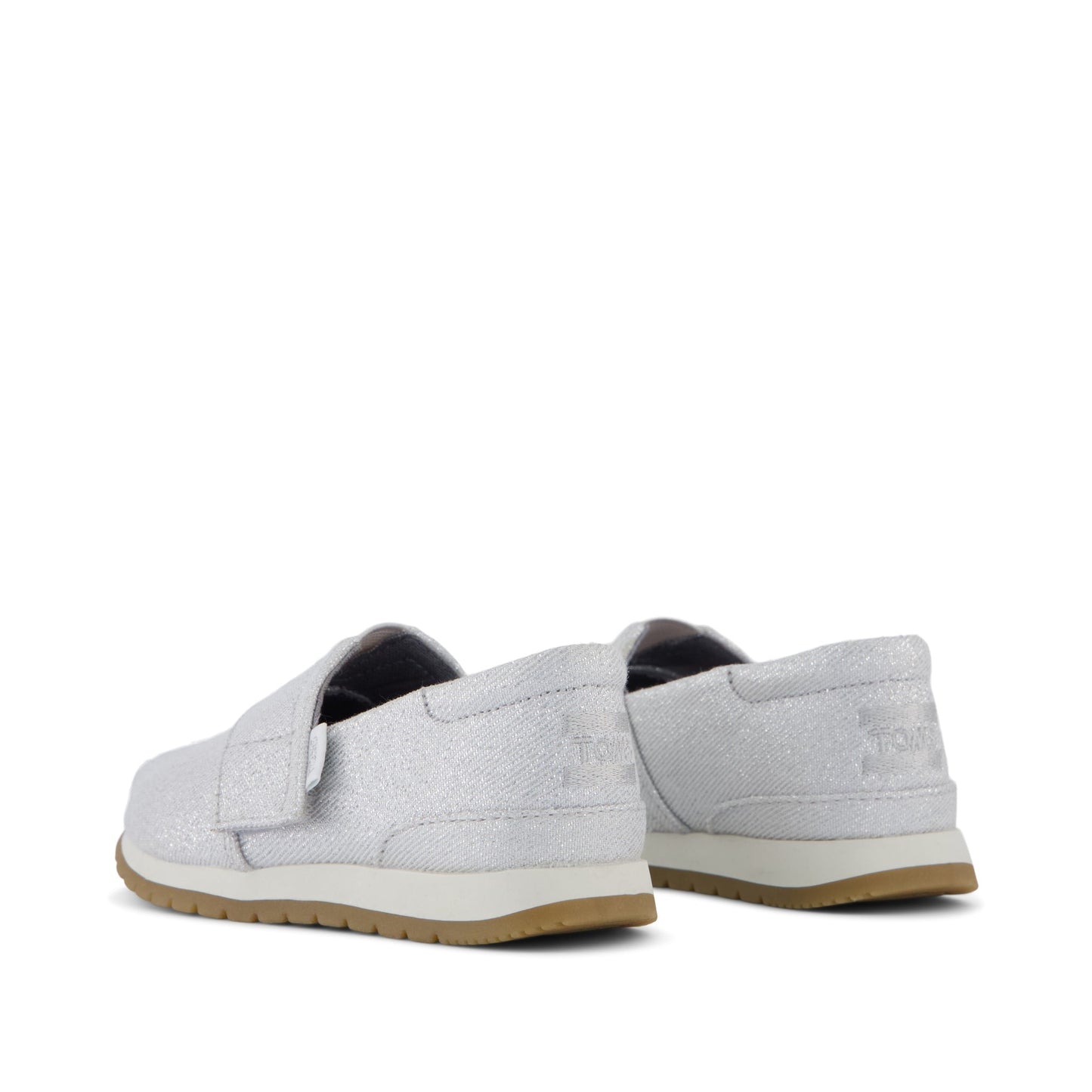 Resident Plus Toddler Sneaker Silver Metallic Twill