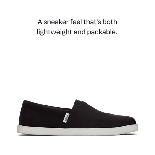Alp FWD Black Recycled Cotton Canvas