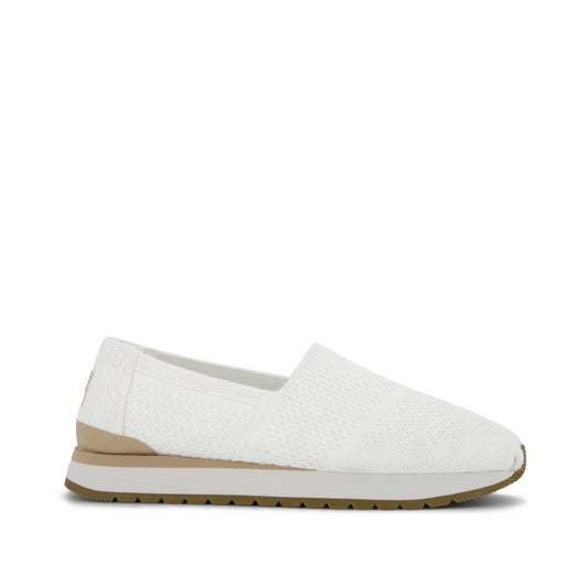 Womens Resident Plus White Knit