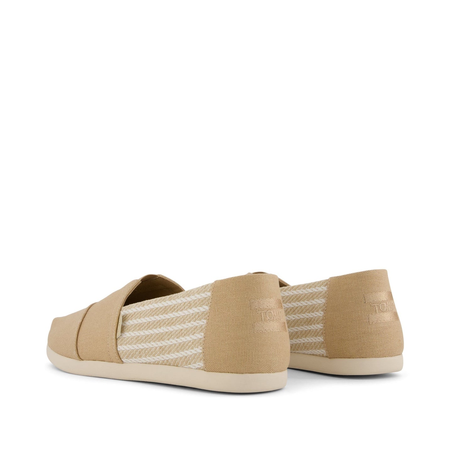 Mens Alpargata Classic Natural Stripes