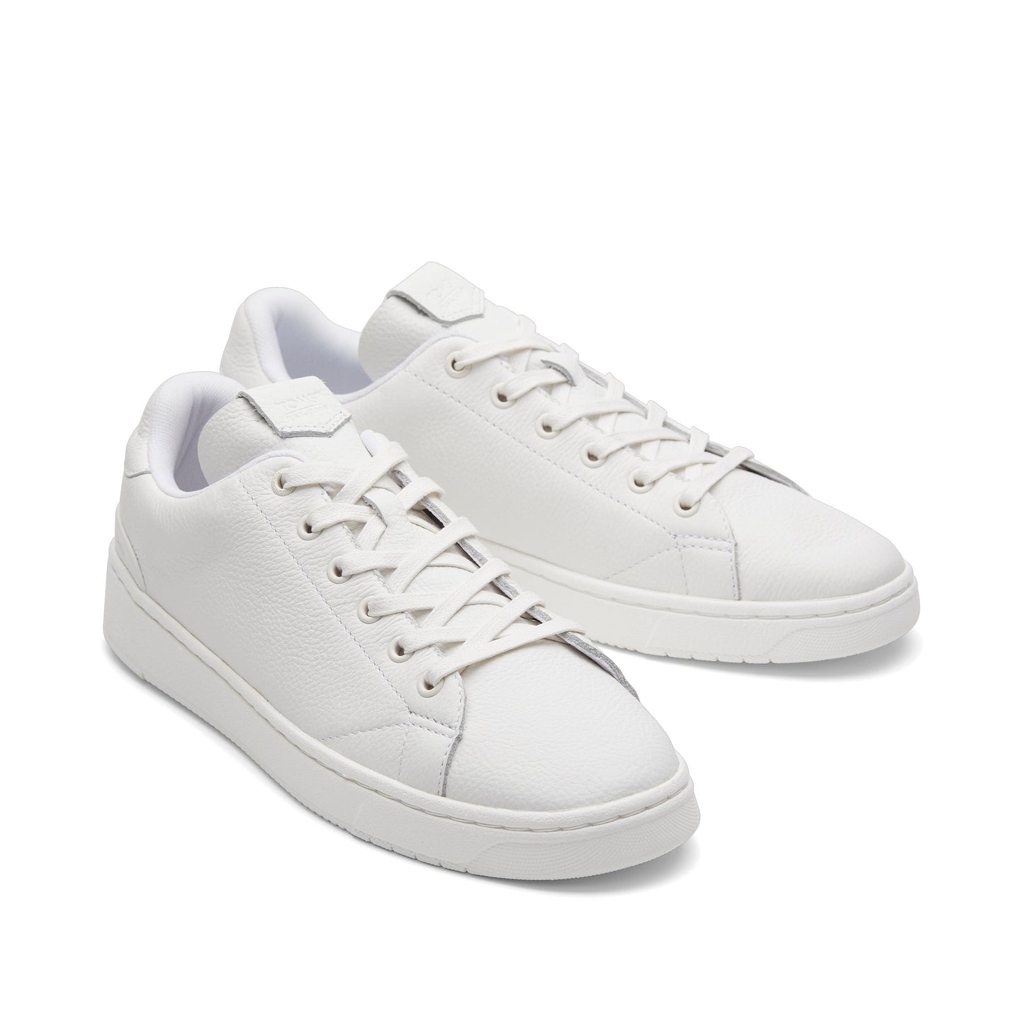 TRVL LITE White Leather Lace-Up Sneaker